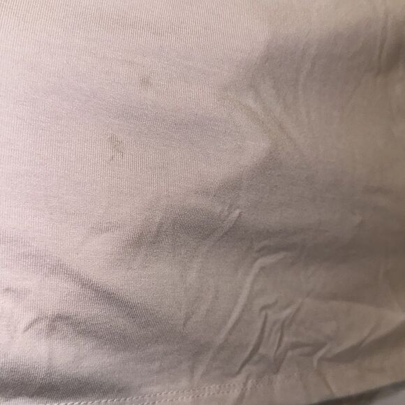 Basics by Taking Shape 1X White Mesh Oversized Comfy Sleeveless Tank Top - Picture 8 of 11